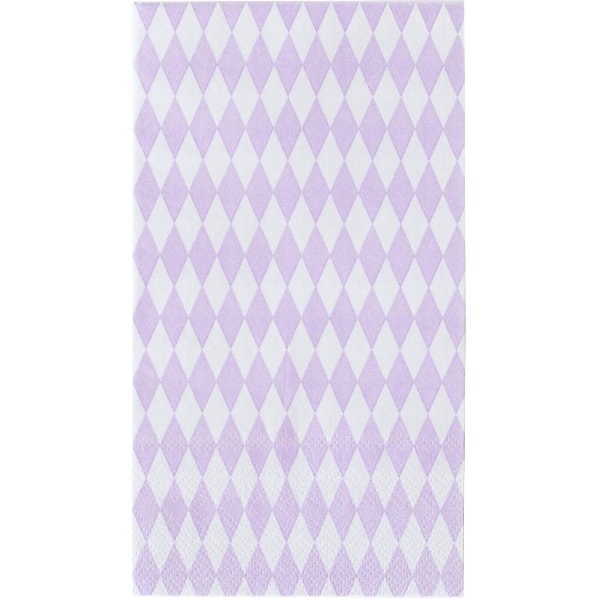 Check It! Purple Posse Guest Napkins