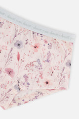 Boyshort Panty Pack Of 3 Pink Floral Prints