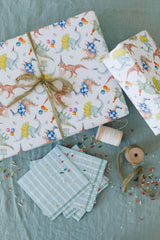Birthday Dinosaurs Gift Wrap