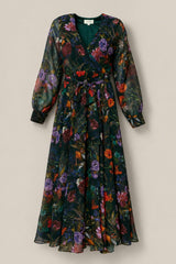 Andie Dress in Evergreen Vivid Meadow