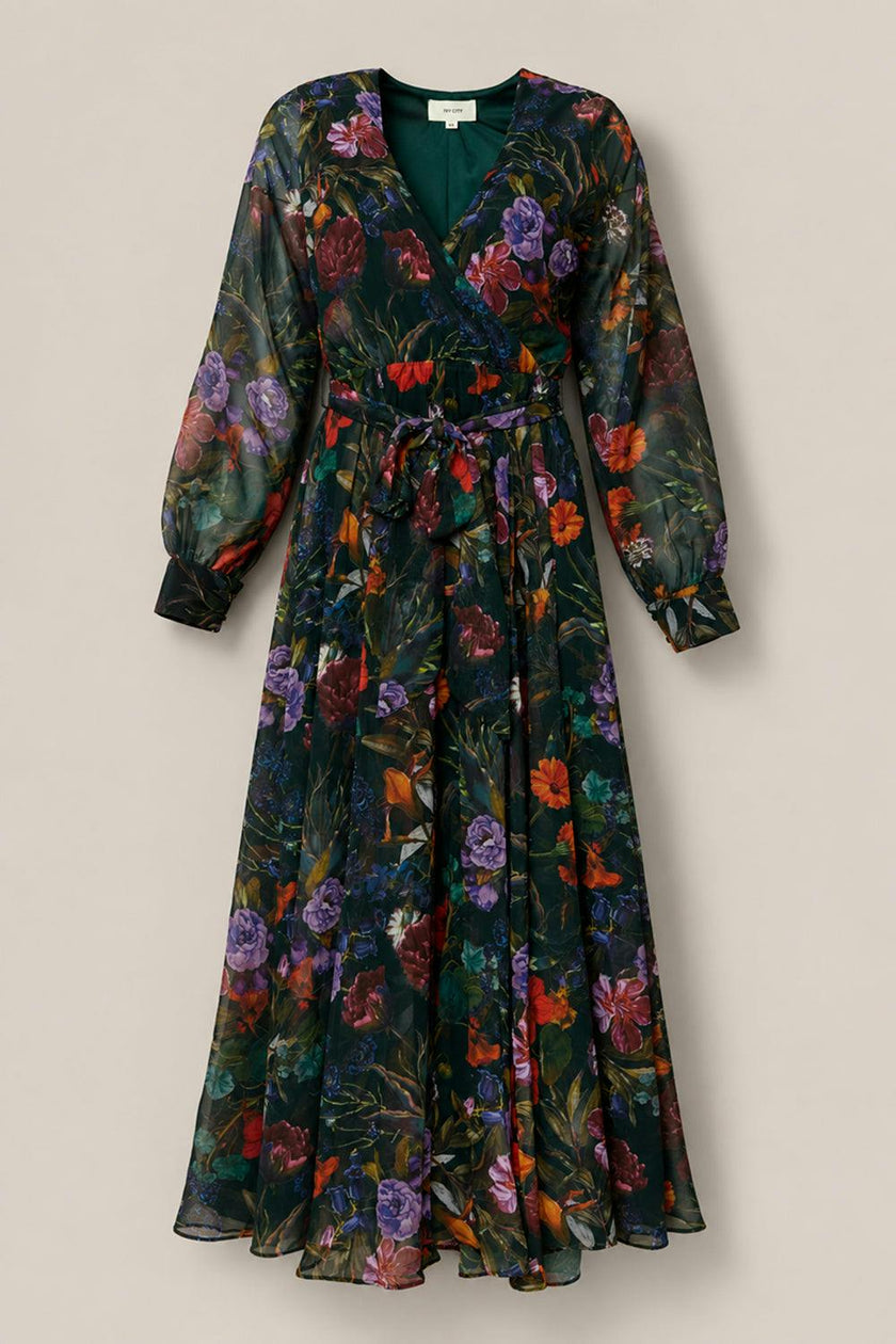 Andie Dress in Evergreen Vivid Meadow