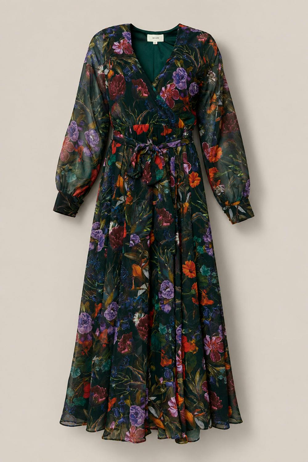 Andie Dress in Evergreen Vivid Meadow