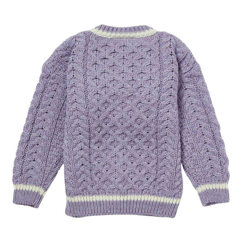 London Days Merino Children's Sweater - Amethyst