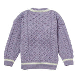 London Days Merino Children's Sweater - Amethyst