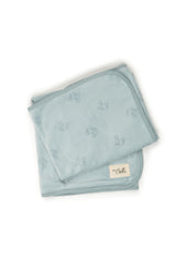 Rattle Print Velour Blanket