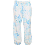 Kian Jogger Sweatpants in Blue Aquarelle Fleur