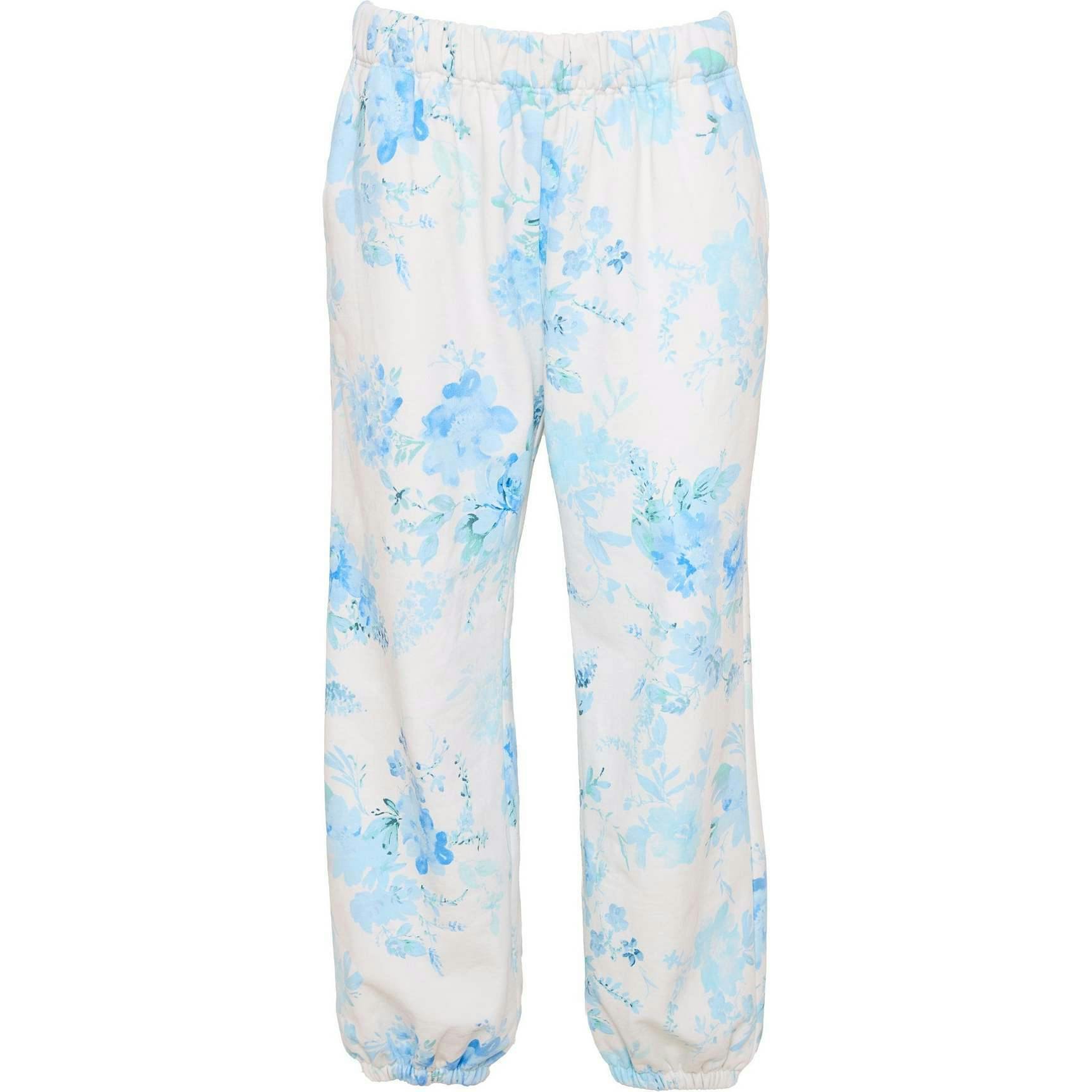 Kian Jogger Sweatpants in Blue Aquarelle Fleur