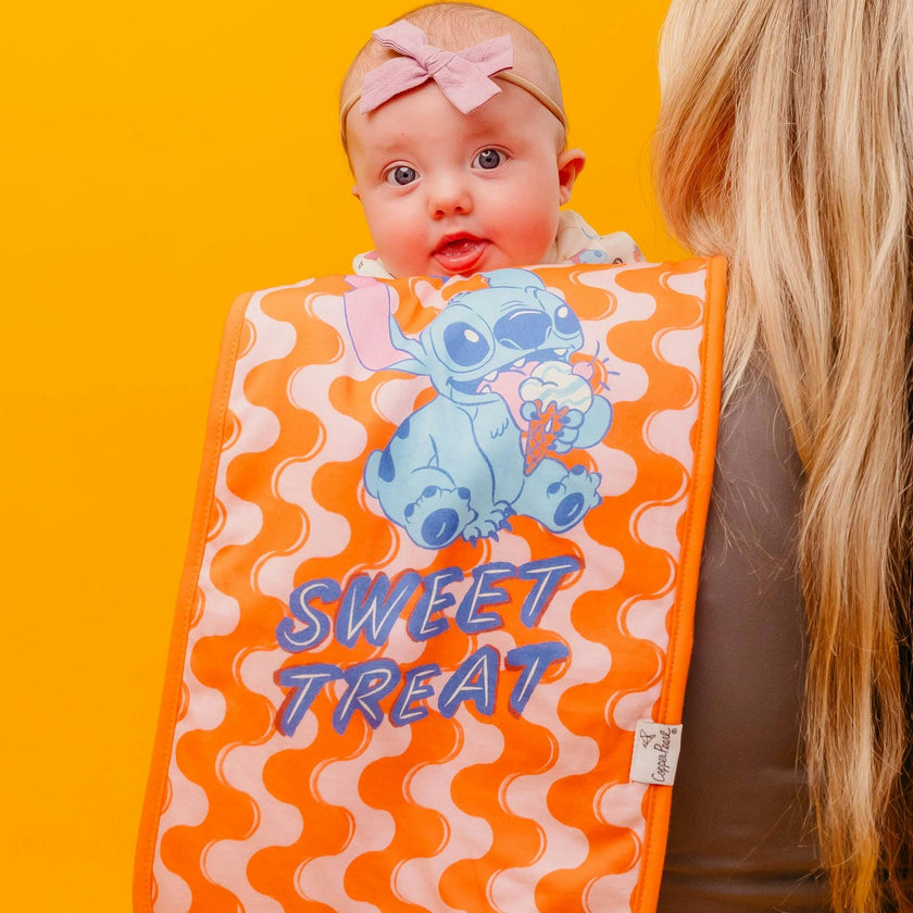 3 Pack Premium Burp Cloths - Disney Stitch Dreamsicles