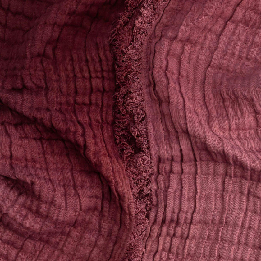 Multi-Layer Orchid Ombre Muslin Cotton Baby Blanket