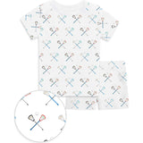 The Organic Short Sleeve Pajama Set [Lacrosse]