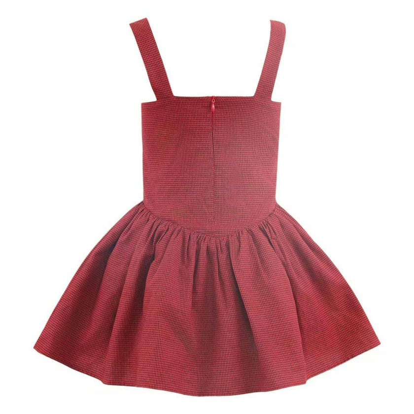 Houndstooth Bow Dress