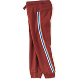 Stripe-Out Joggers, Brown