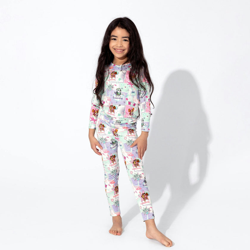 PAW Patrol: Comic Girl Pups Bamboo Kids Pajamas