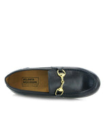 Teresa Buckle - navy blue smooth