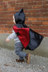 Baby Spider/Bat Cape Reversible Cape