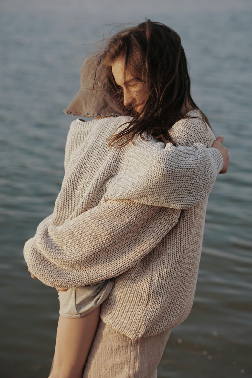 WOMEN'S COTTON SWEATER
