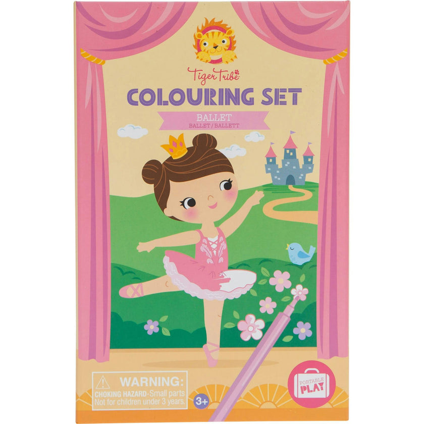 Tribe: Coloring Set - Ballet - Activity Set w/ Stickers