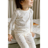 Pointelle Toddler Pajama - Polka Dotty