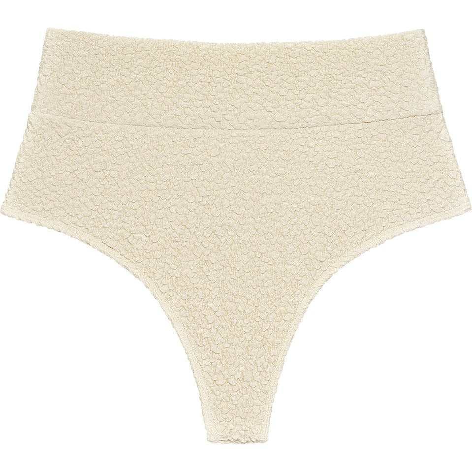 Added Coverage High Rise Bikini Bottom