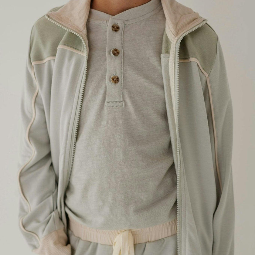 Short Sleeve Henley Shirt