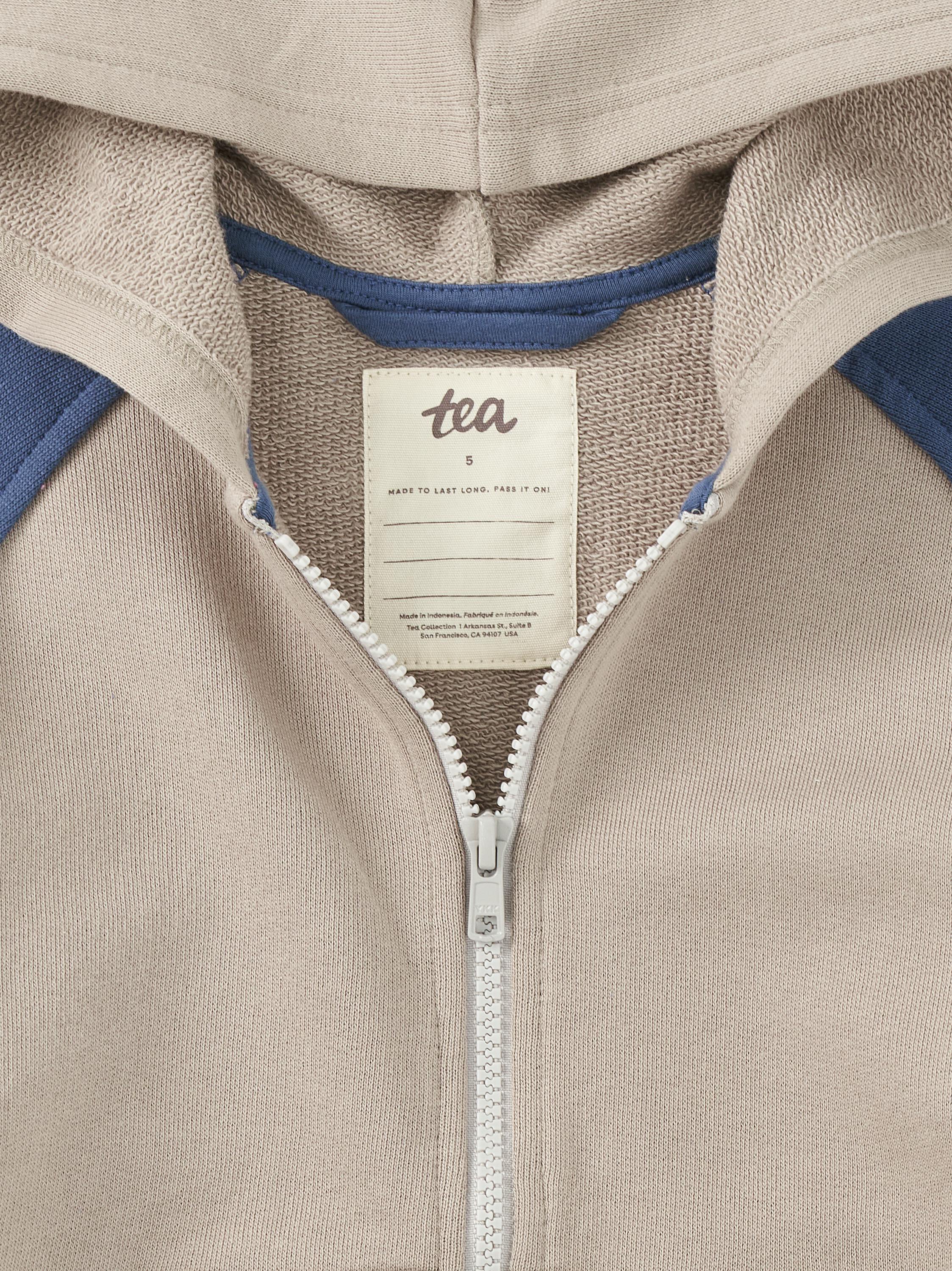 Colorblock Hoodie, Mist