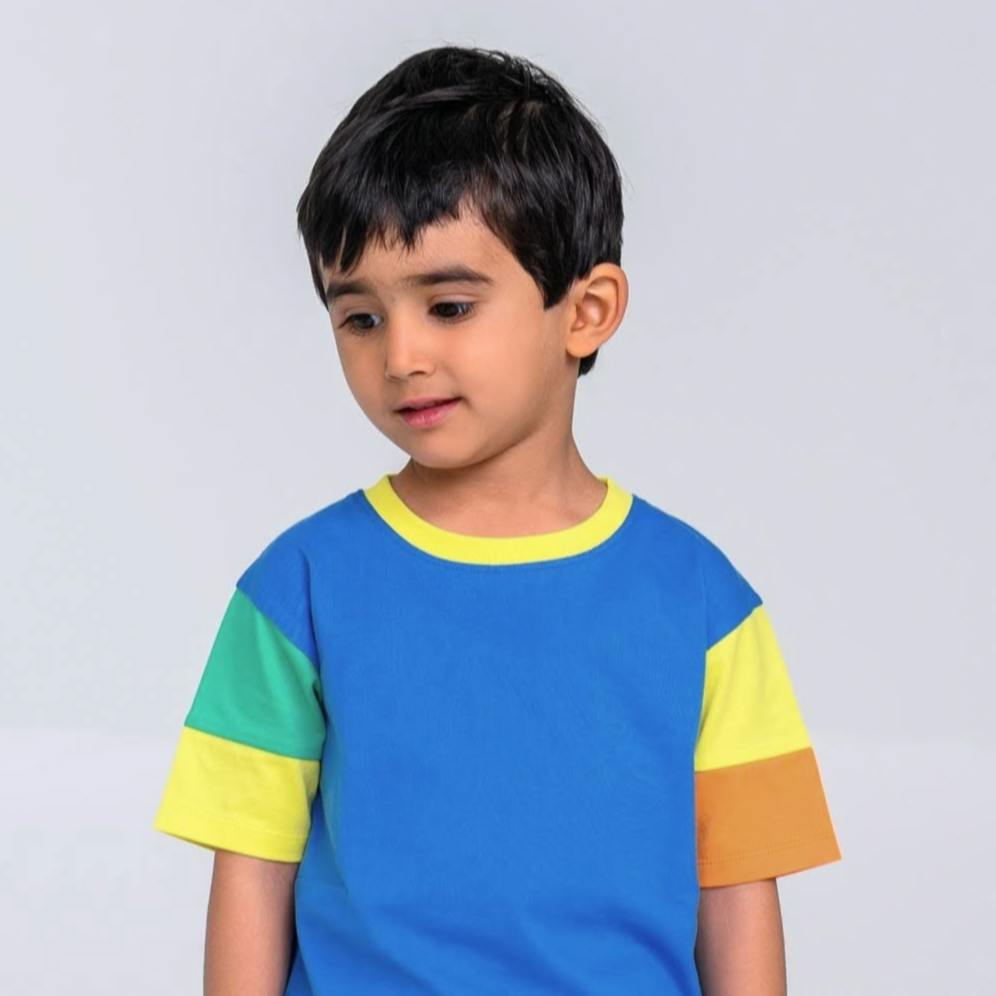 Short Sleeve Colorblock T-Shirt