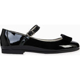 Patent Black Leather Girl Bow Mary Jane Shoes