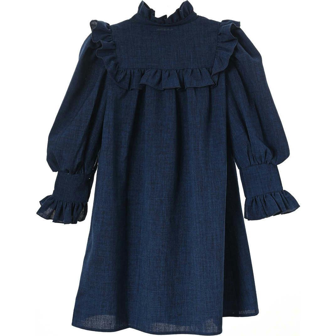 Brigitte dress (dark sapphire blue)