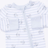 Airplane Stripe - Convertible Romper