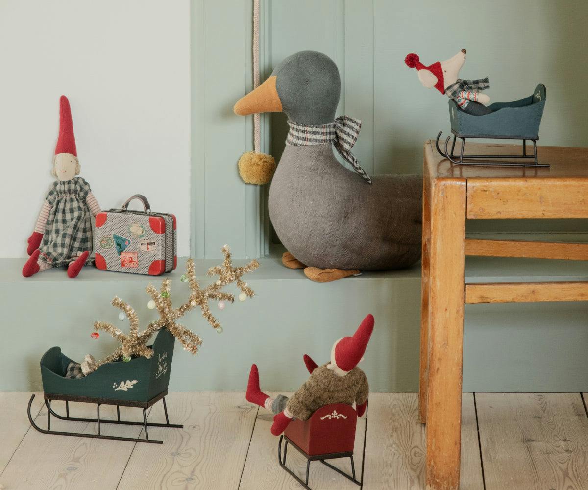 Sleigh, Mouse - Green