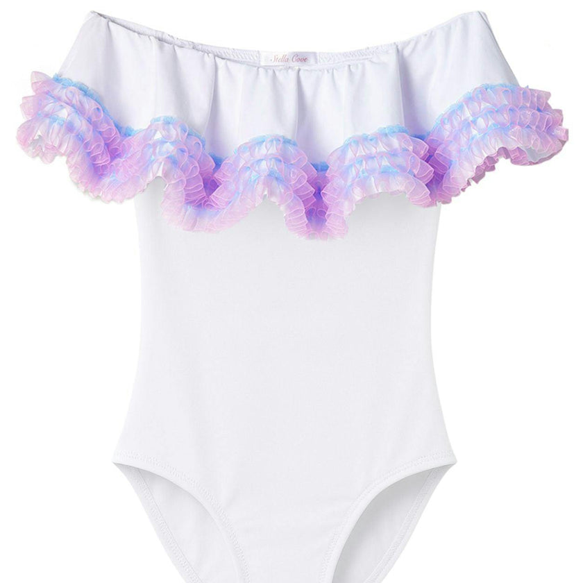 Anemone Ruffle Neck Swimsuit