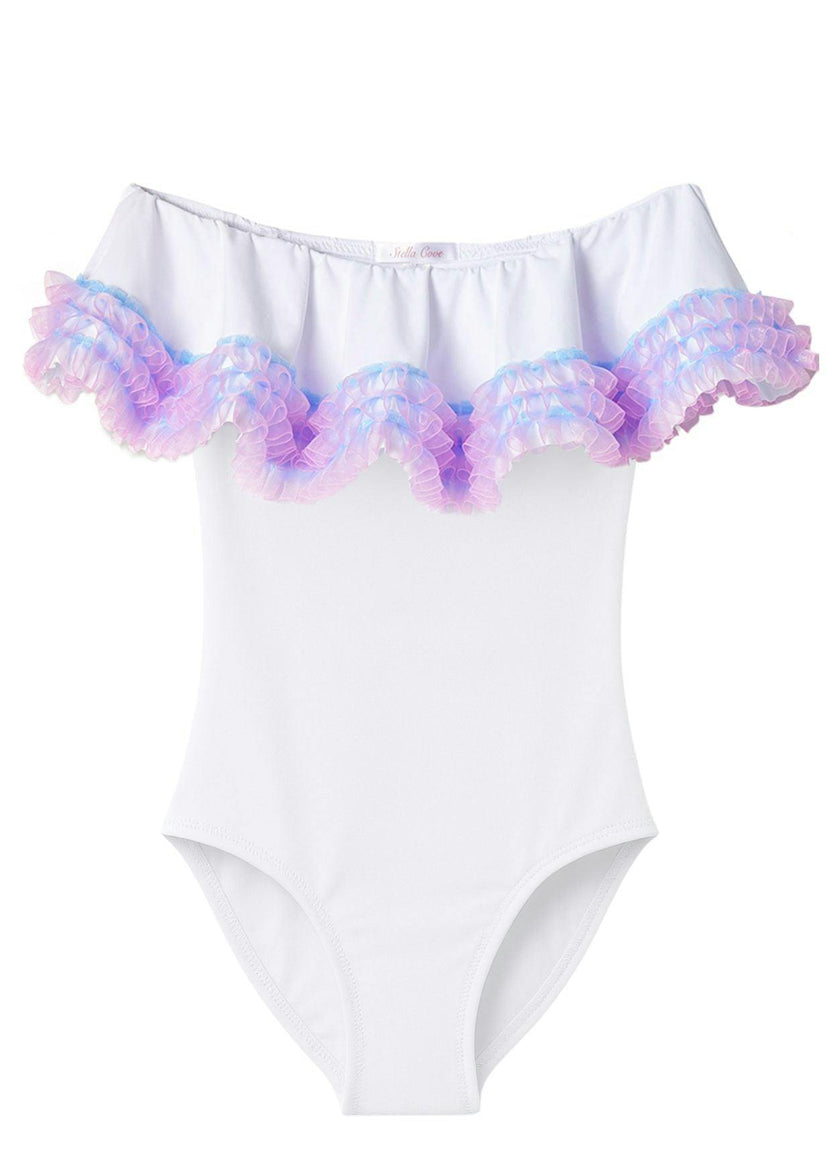 Anemone Ruffle Neck Swimsuit