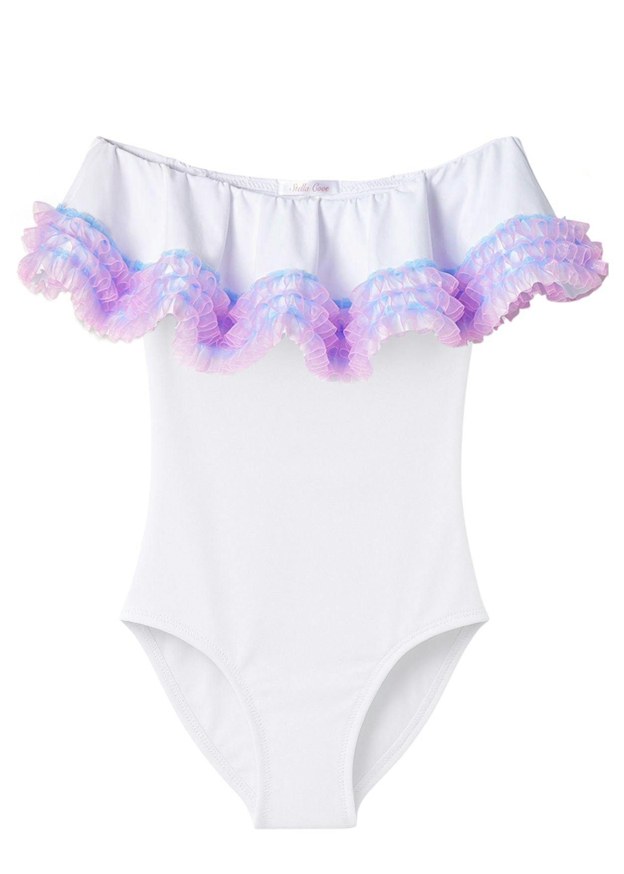 Anemone Ruffle Neck Swimsuit