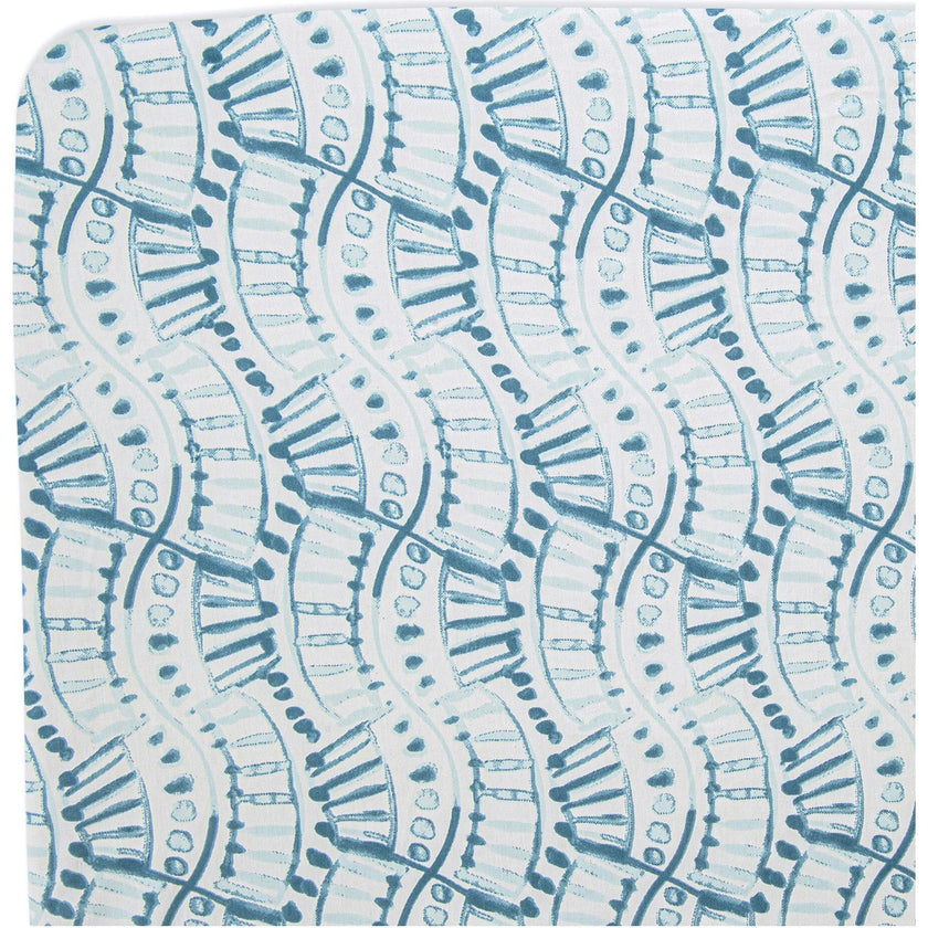 Crib Sheet (Indigo)