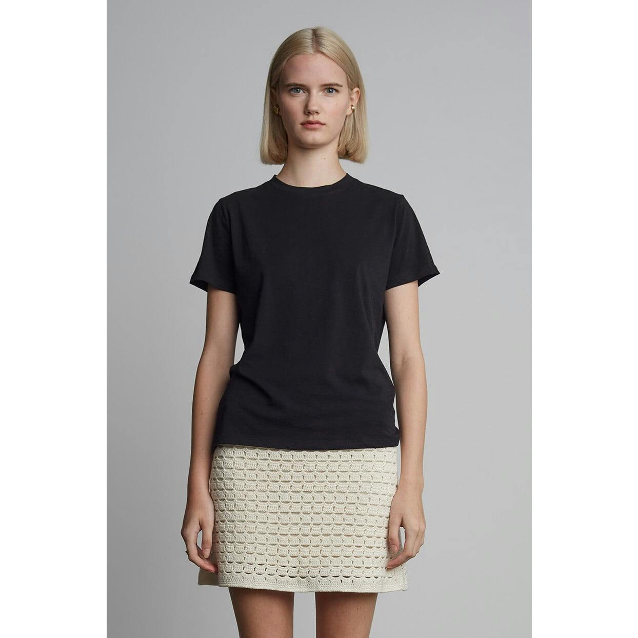 LARA CREW T-SHIRT | WHITE