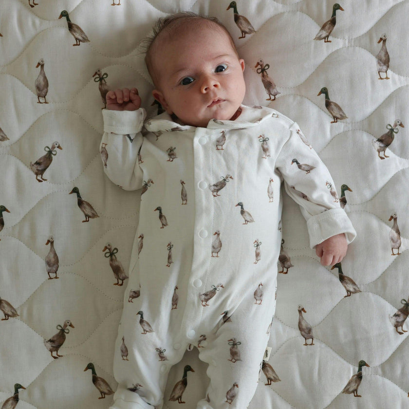 Cotton Babygrow - Duck