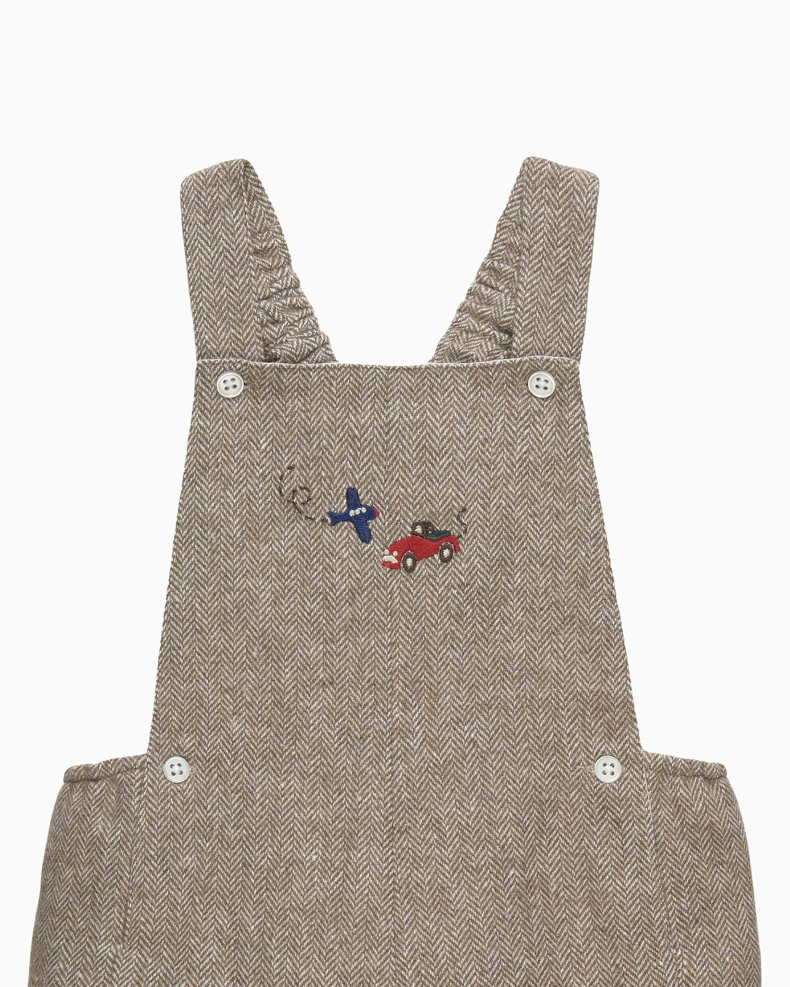 Baby Alfie Bib Shorts in Car