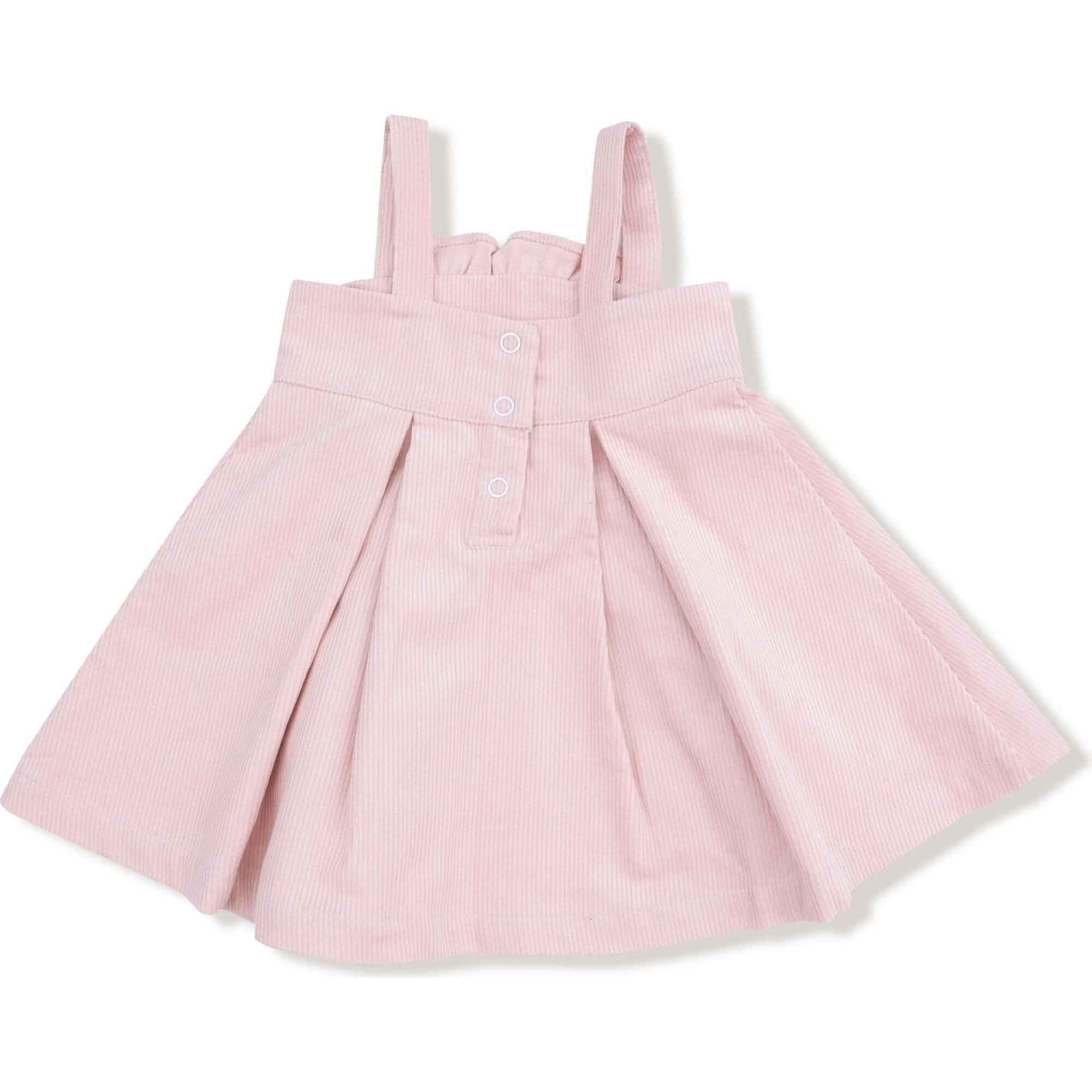 Veiled Pink - Ruffle Jumper with Diaper Cover