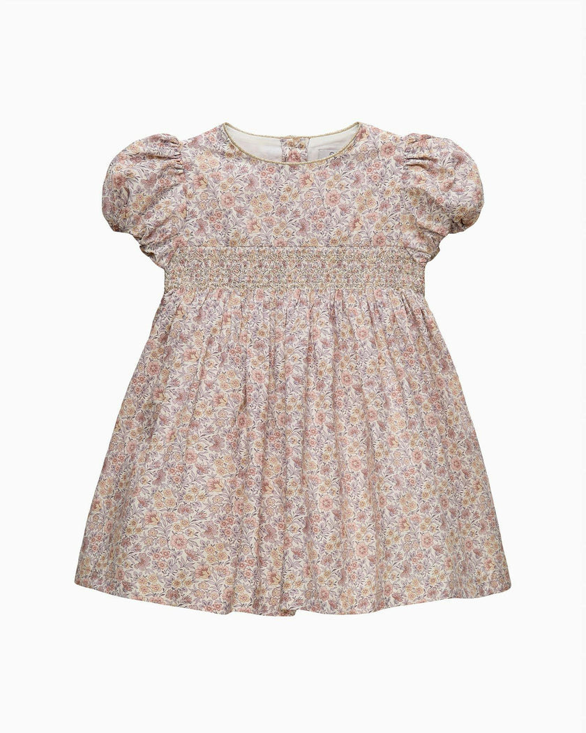 Baby Carnation Floral Smocked Party Dress