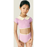 Mipounet SS26 Vera, Swimwear Ecru Pink Violet