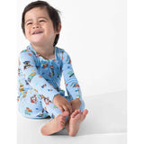 PAW Patrol: Varsity Blue Bamboo Convertible Footie