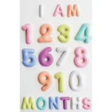 Milestone Felt Numbers in Pastel
