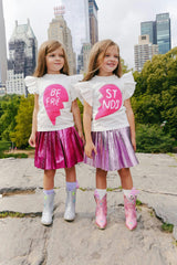 Best Friends Ruffle Sleeve T-Shirts