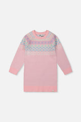 Knit Dress Light Pink