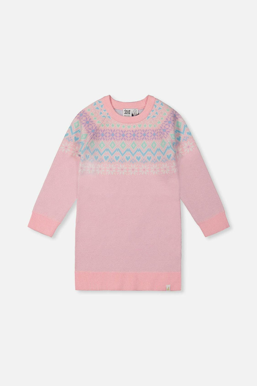 Knit Dress Light Pink