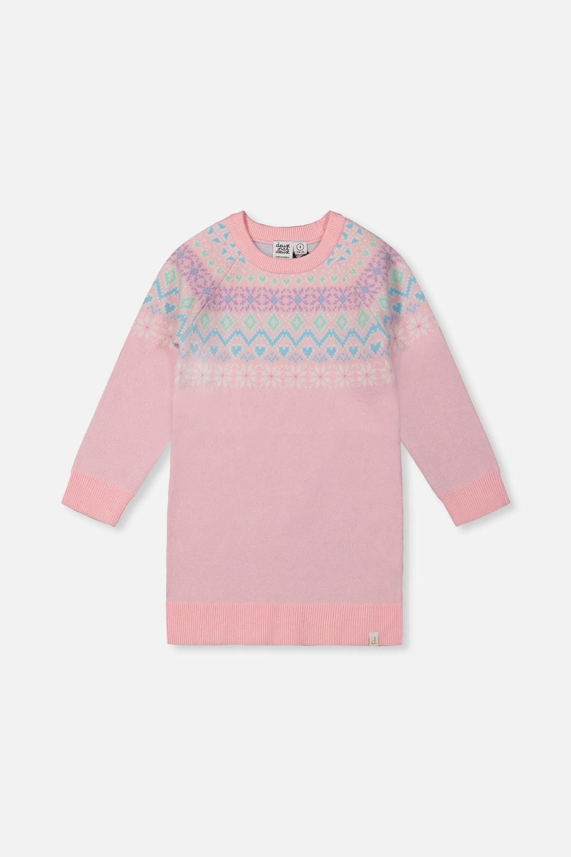 Knit Dress Light Pink