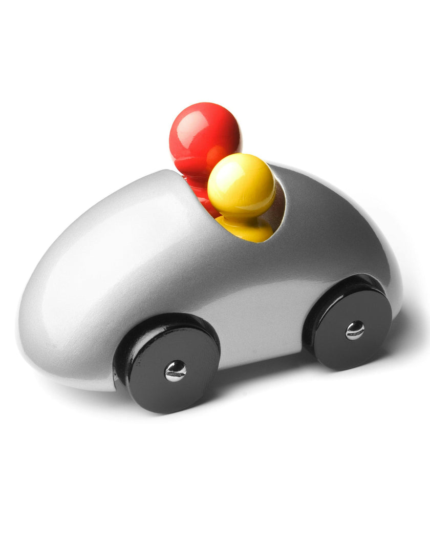 Car Streamliner Rally Silver