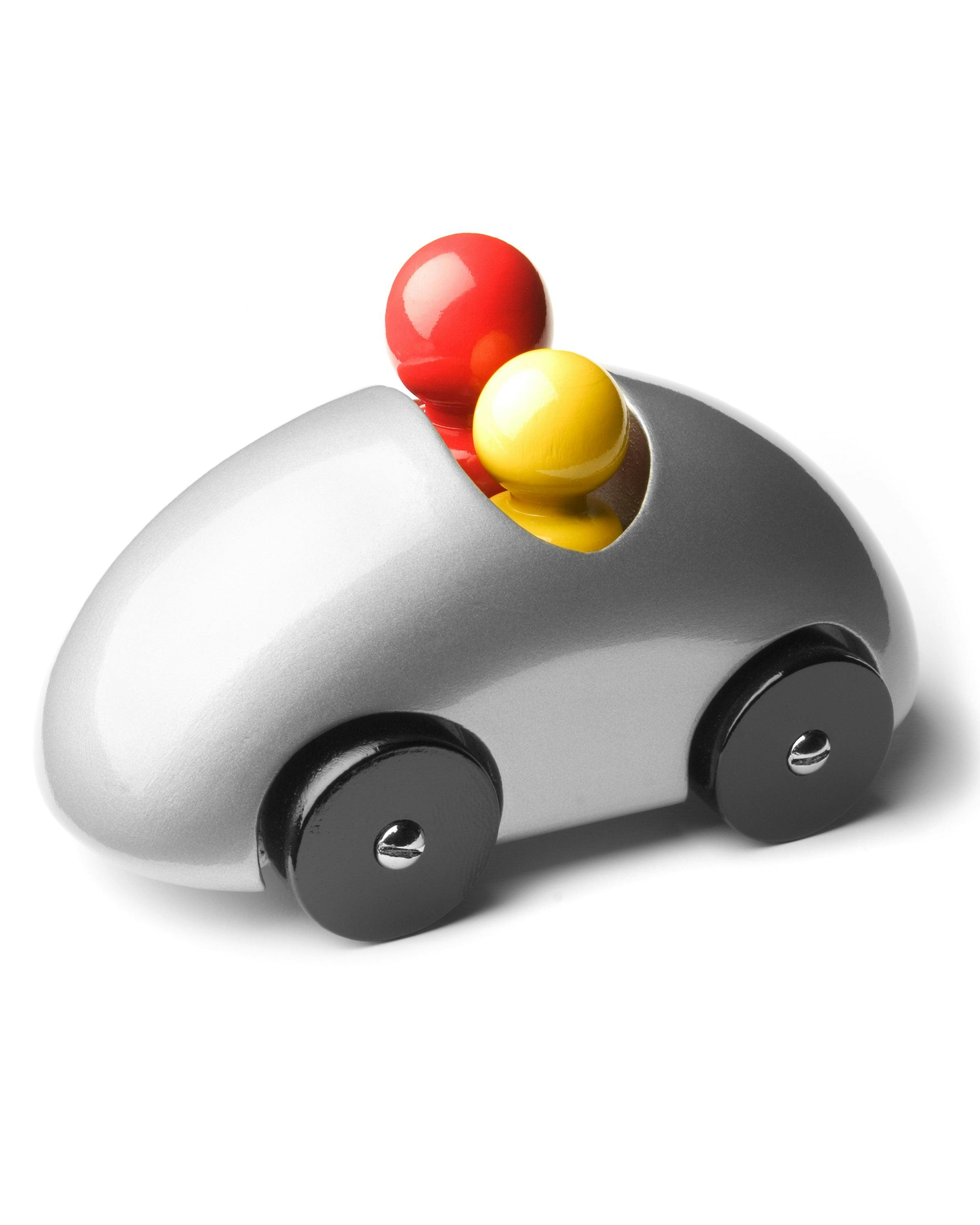 Car Streamliner Rally Silver