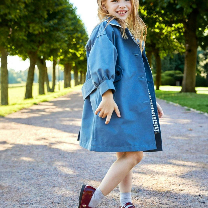Diana Glossed-Leather 2-Strap Mary Jane Shoes