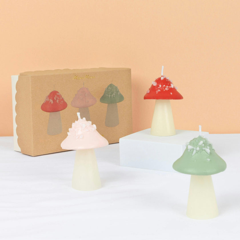 Mushroom Candles